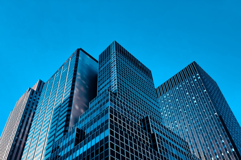 Modern office building